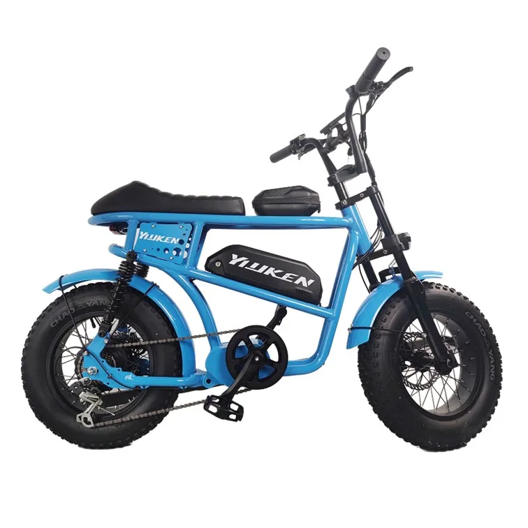 electric fat tire bike 48V 500W motorbike 13Ah 20Ah ebike elecbuff new motorcycle hot sale city bicycle off-road