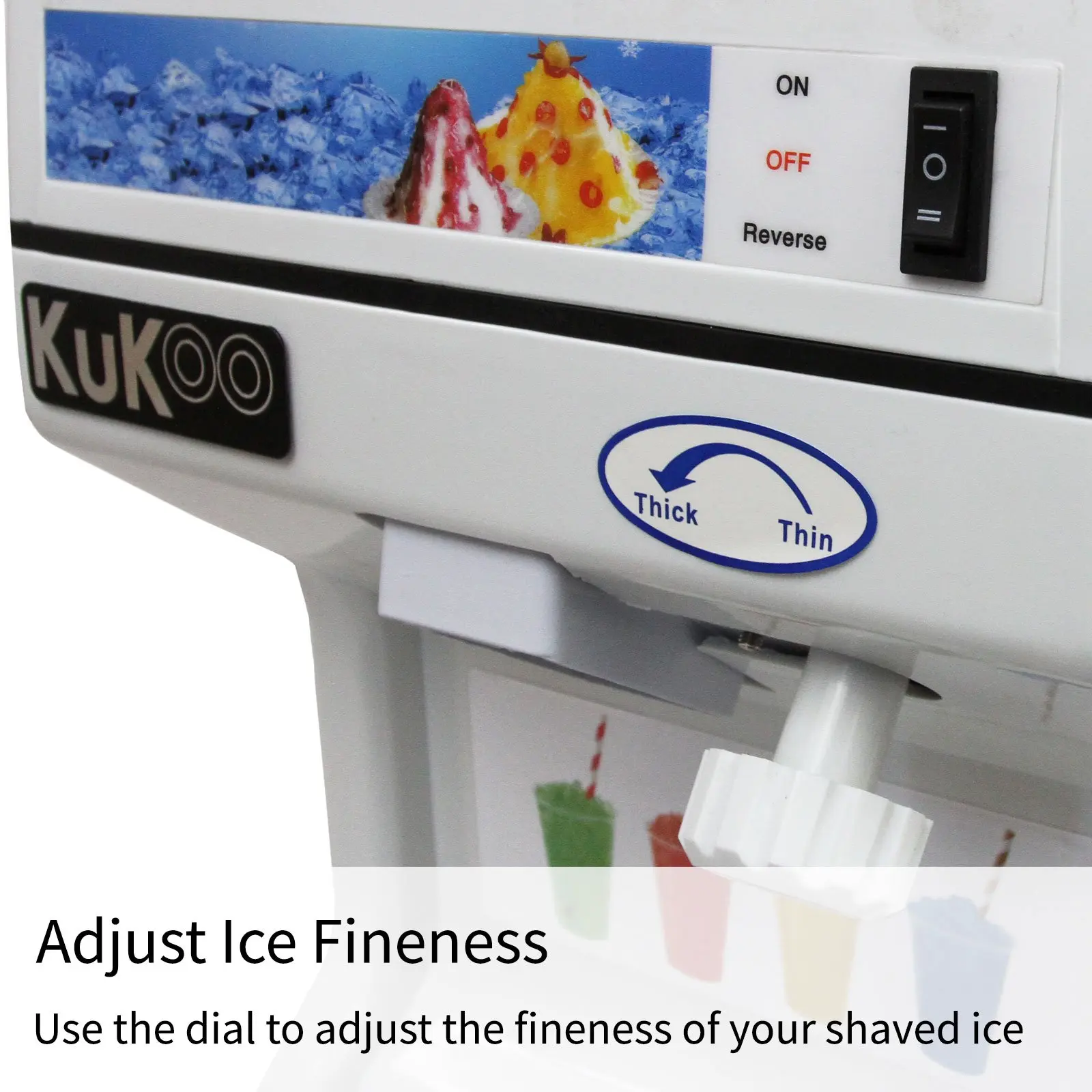 Gastro Ice Machine 60Kg Ice Cube Maker Machine Ice Making Machine