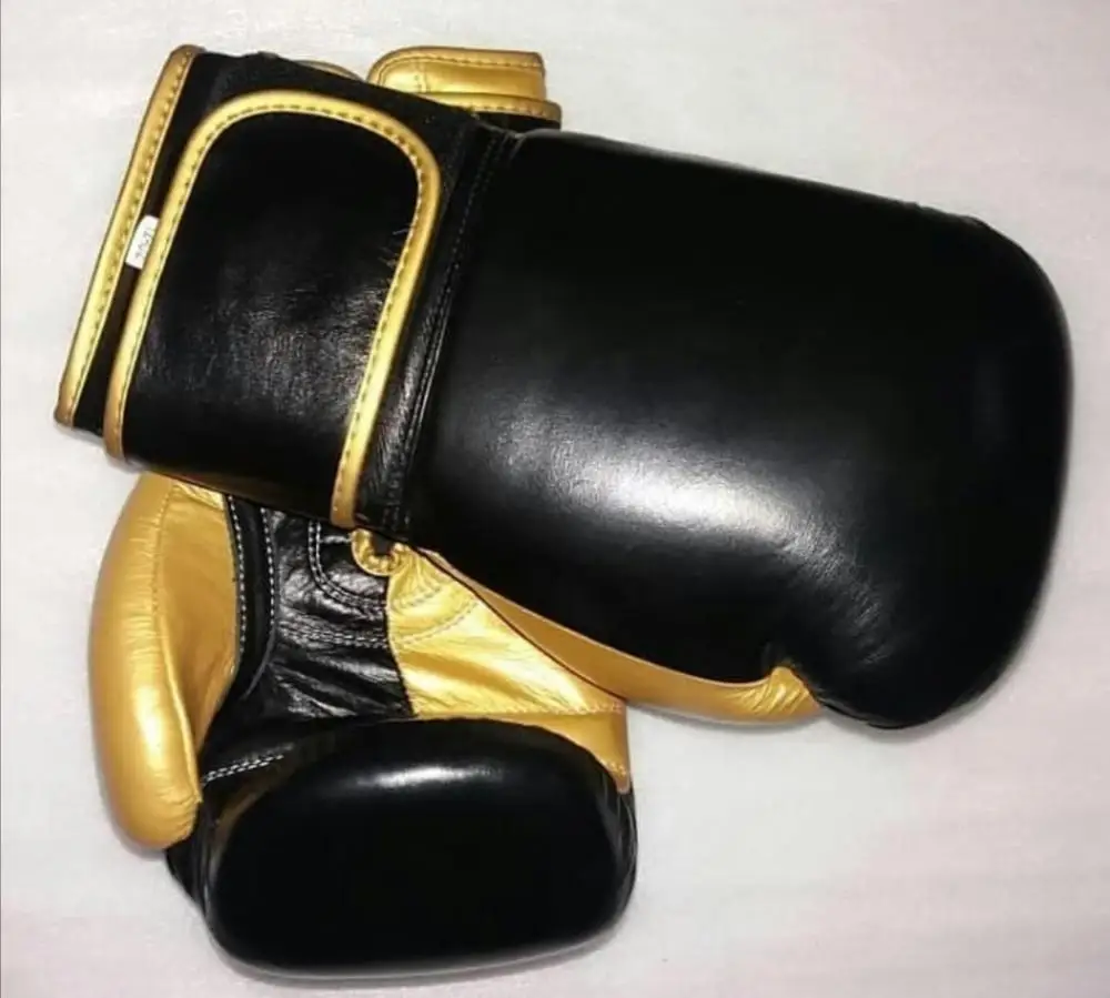 
Boxing Punch Bag Rex Leather Pro Kick Fight Gym Punching Training Mitts 