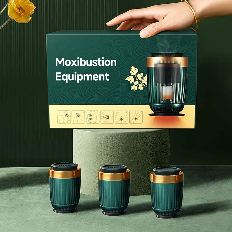 Healthy Potable Small Moxibustion Traditional Chinese Medicine Acupoint Moxibustion Reusing Moxibustion Cups
