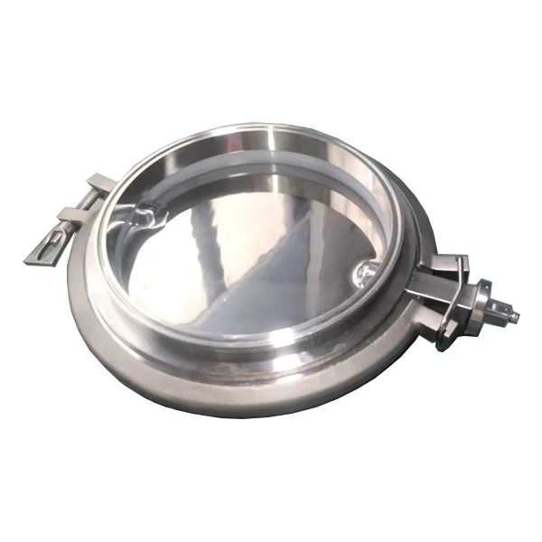 DN200 Sanitary butterfly valve for discharging powder and granules