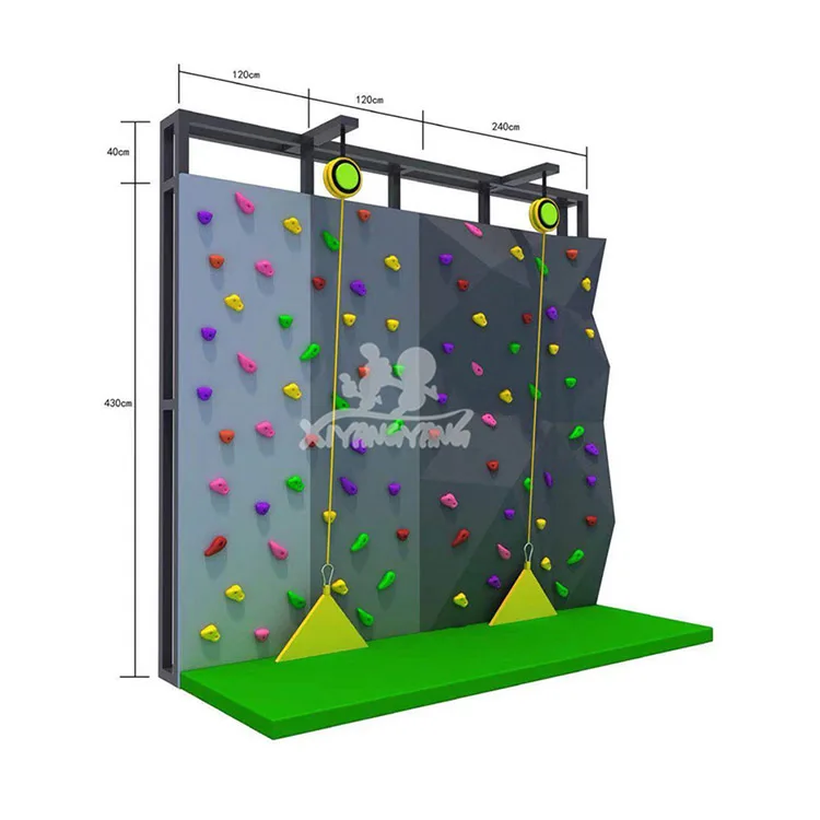 
Hot Selling Amusement Sports Equipment Children Rock Climbing Wall 