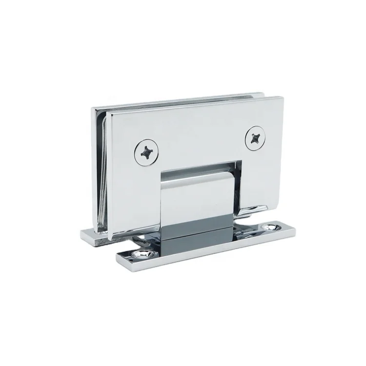 American Hot Sell CR L-2201 Wall To Glass 90 Degree Brass Shower Enclosure Screen Glass Door Pivoted Shower Hinges