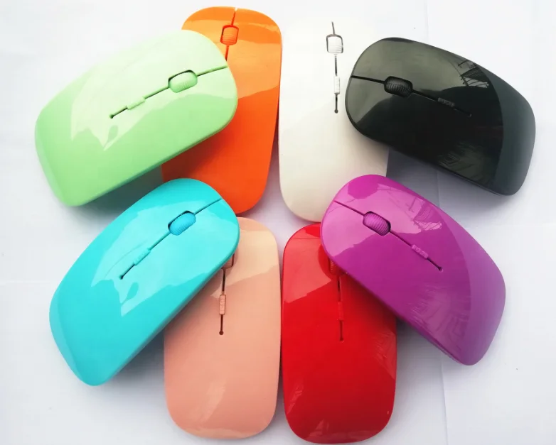 Cheapest Cable Slim USB home office cordless optical mouse laptop desktop 2.4G USB wireless Computer Mouse