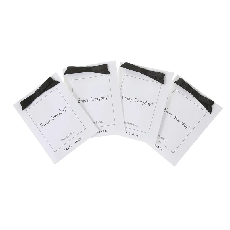 Custom Size Air Freshener Wardrobe Lavender Fragrance Scented Sachets Hanger Paper Sachets Bag