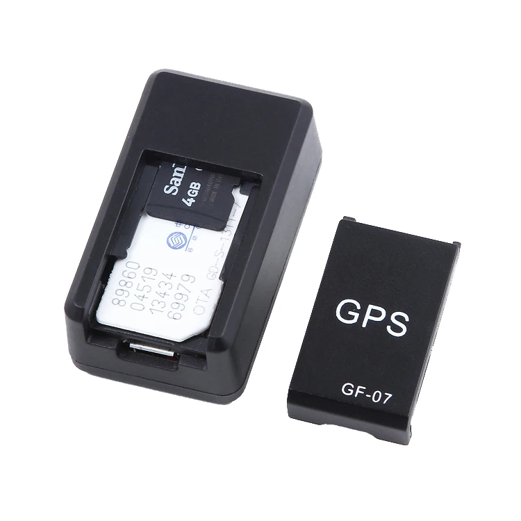 Google map hidden small size portable wireless charging magnetic real-time car mini gps tracker gf-07