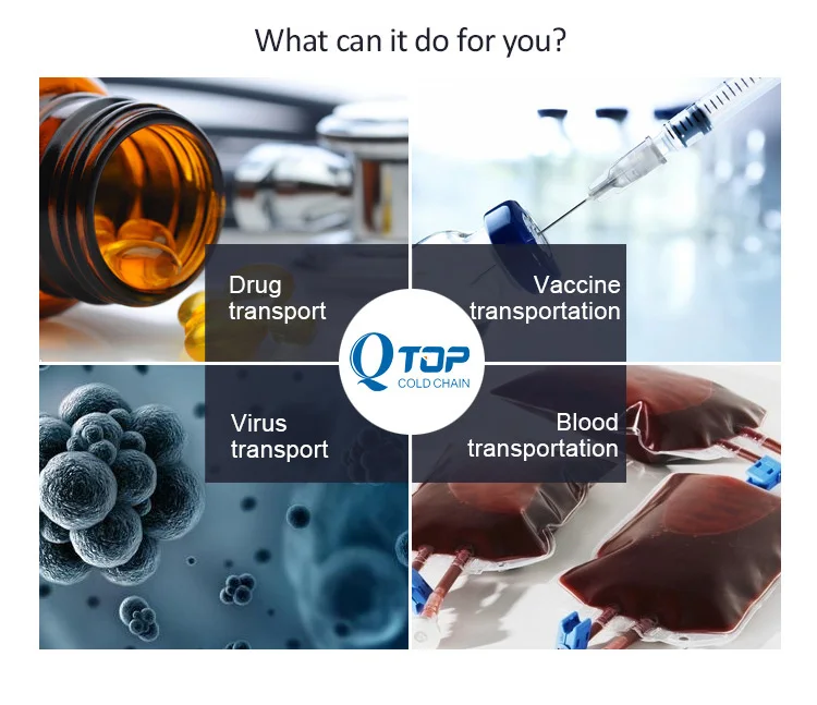 Factory wholesale 54L  Medical biomedical vaccine Cooler keep Insulate box