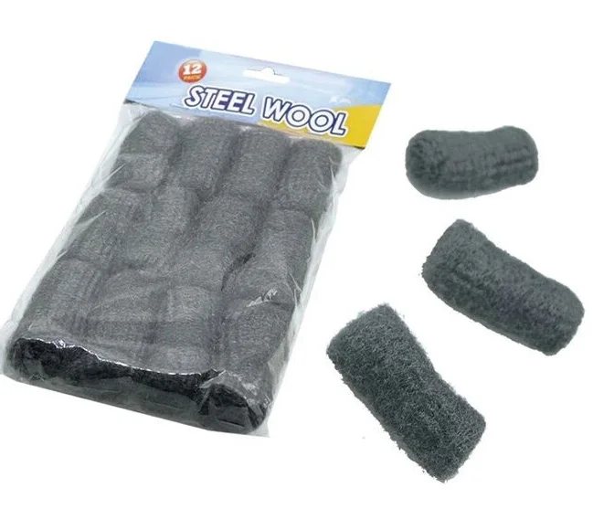Kitchen clean tool stainless steel wool pad without soap great for pots & pans