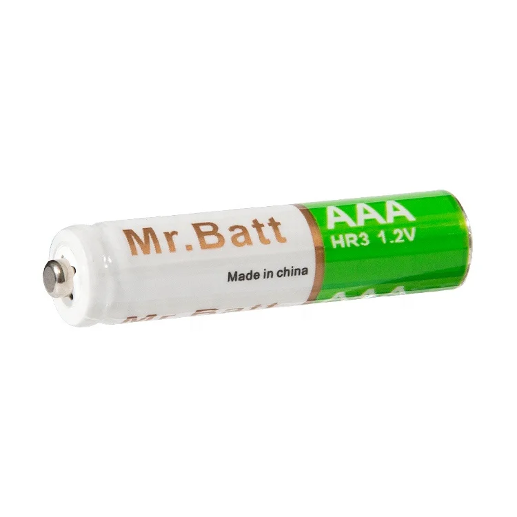  Высокое качество заказной 1 2 V 700mAh AAA никель-металл гидридный аккумулятор NiMH аккумуляторная