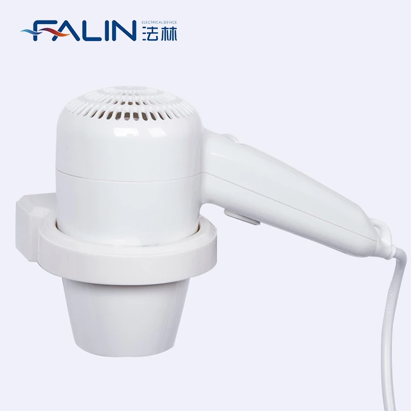 FALIN FL--2110 Low Noise Wall-- Mounted Hair Dryer Mini Hotel Bathroom Hair Dryer Factory Manufacturing