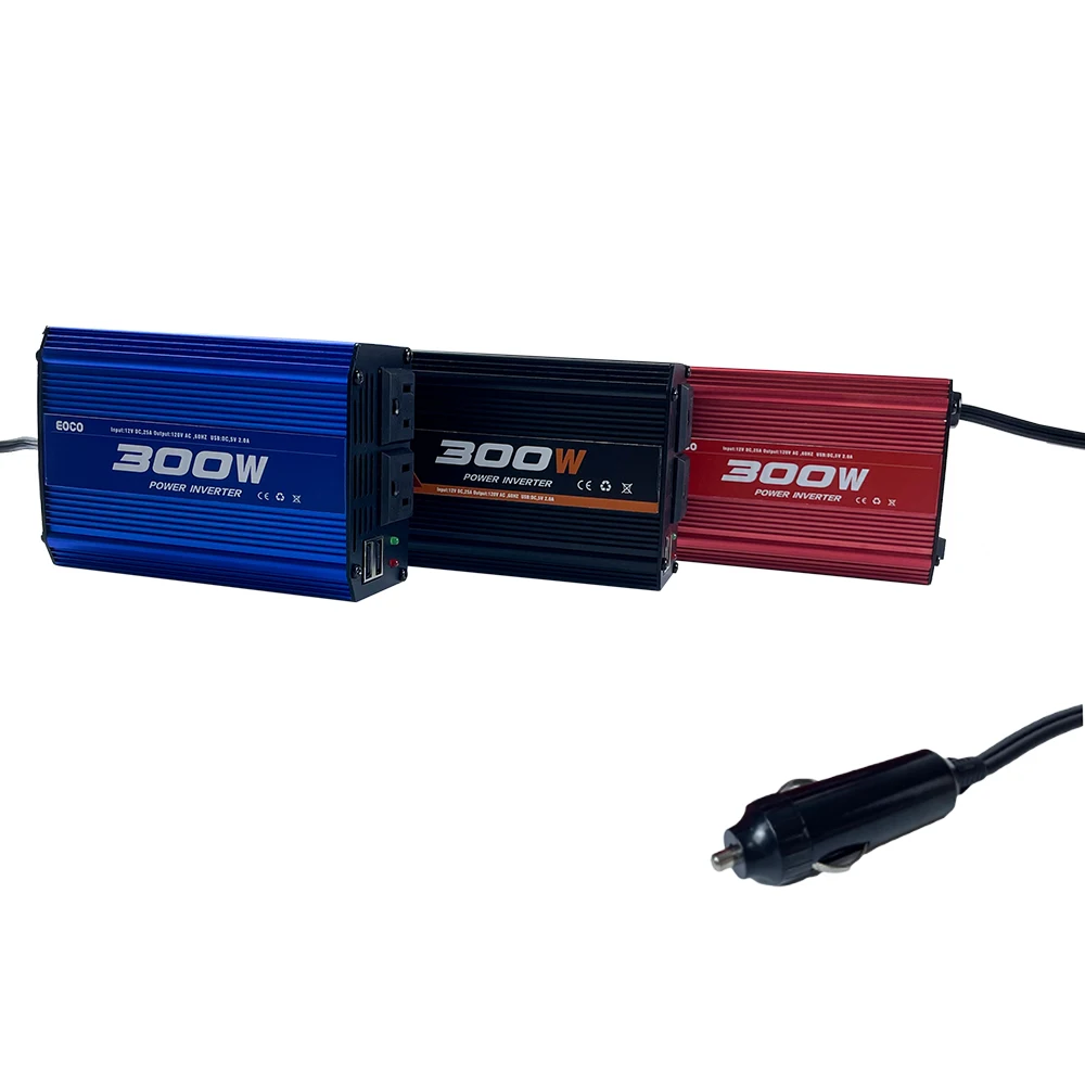 high quality CE FCC cerfitied compressor inverter 12V 300w power inverter