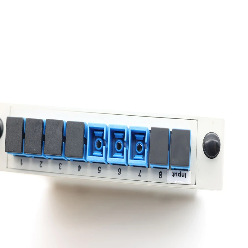 Factory Price Fiber Optical Splitter Plc Optical Splitter 1*8 Plc  Fiber Optic Splitter