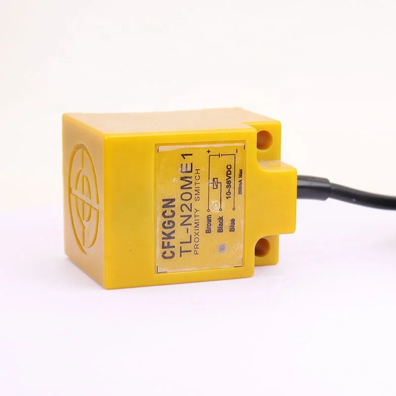 TL-N20MF1 E1 3-wire PNP NPN NO DC10-30V 200mA Induction metal 20mm High Frequency Square proximity switch inductive sensor