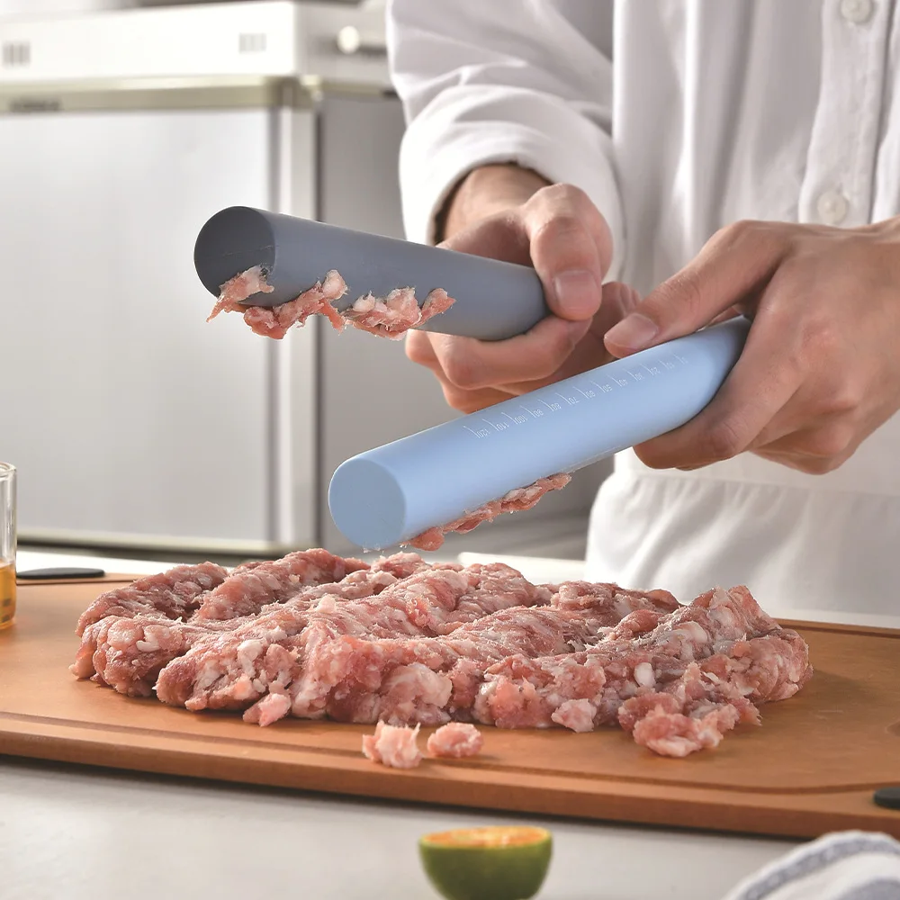 Wholesale Price Cheap Integrated Silicone Rolling Staff Food Grade Graduated Special Baking Tool Silicone rolling pin