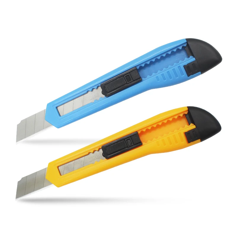 
18mm Safety Snap-off blade office Utility Cutter Knife for Art Craft Cutting 