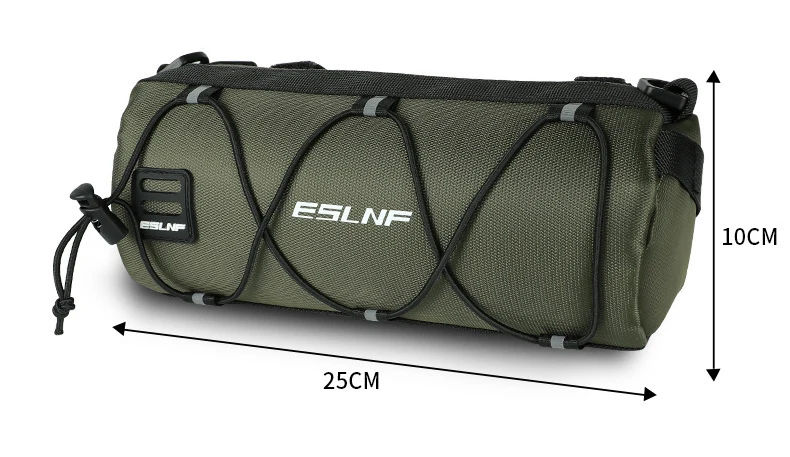 Large Capacity Bicycle Handlebar Bag Portable Waterproof Front Frame Storage Road Bike Durable Travel Riding PVC TPU Nylon