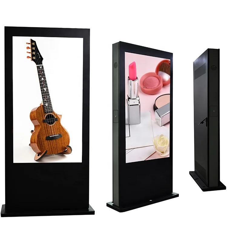 
43 55 65 optional size smart advertising display outdoor LCD digital signage 