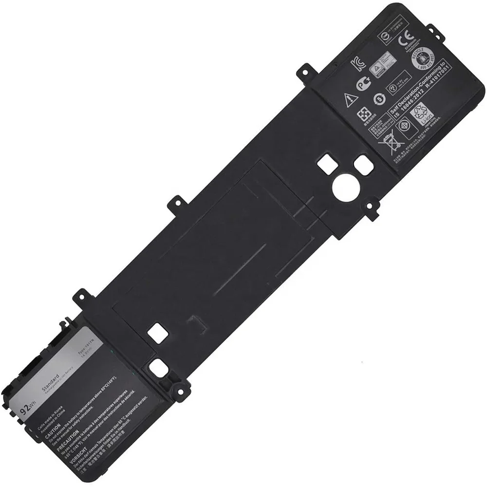BK-Dbest 191YN Laptop Battery 14.8V 92Wh For Dell Alienware 15 R1 Type 2F3W1 Series notebook