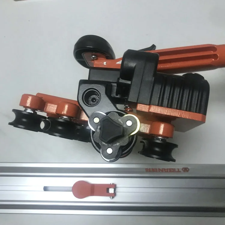 New model laser 3.8m Large format guide rails Ceramic tile cutter sintered stone dekton gres porcelain slab manual tile cutter