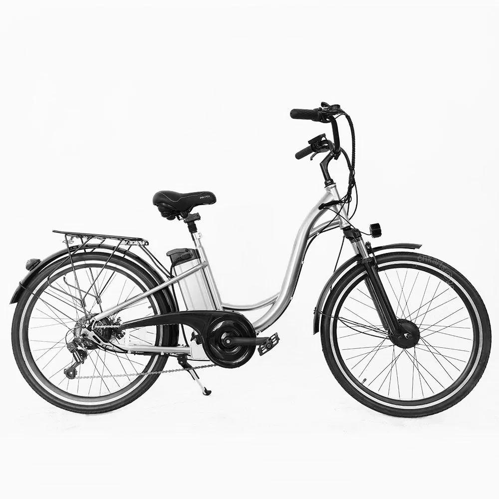 Factory Price 26 Inch Lithium Electric Bike 250W 350W 36V Li-ion Battery Pedal Assist E-bike with Disc Brake