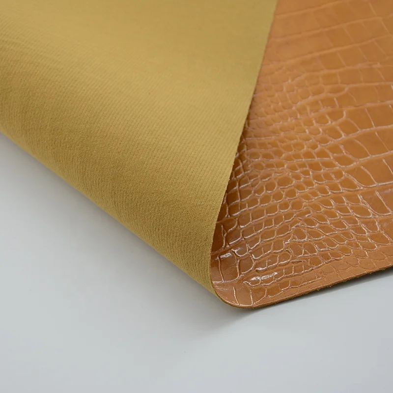 ПВХ Крокодил Синтетическая кожа материалы черный для crossbody сумка