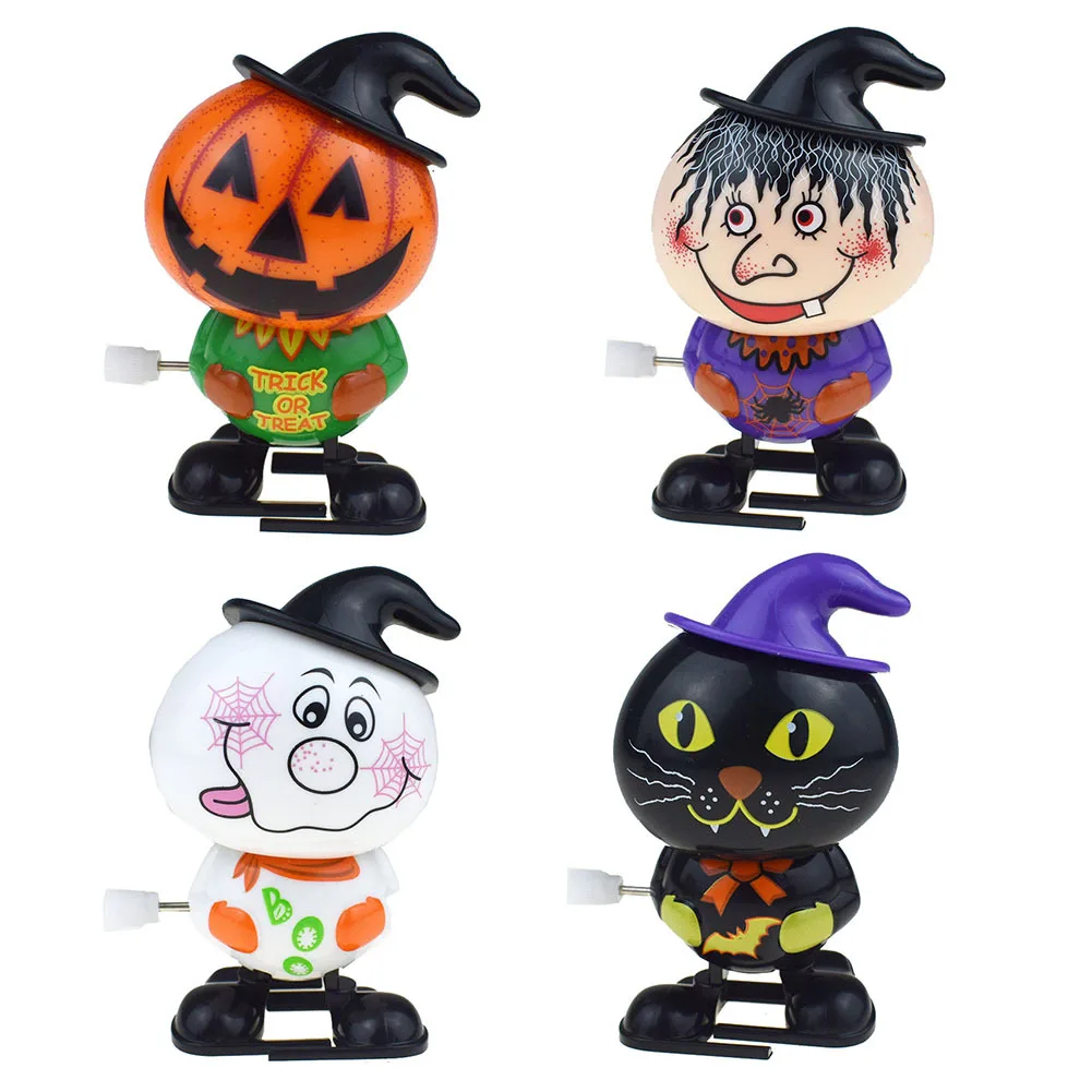 Tik tok 2023 Hot Selling Funny Gadget Novelty Halloween Promotional Small Monster Winding Fidget Classic Toys Gifts for Kids