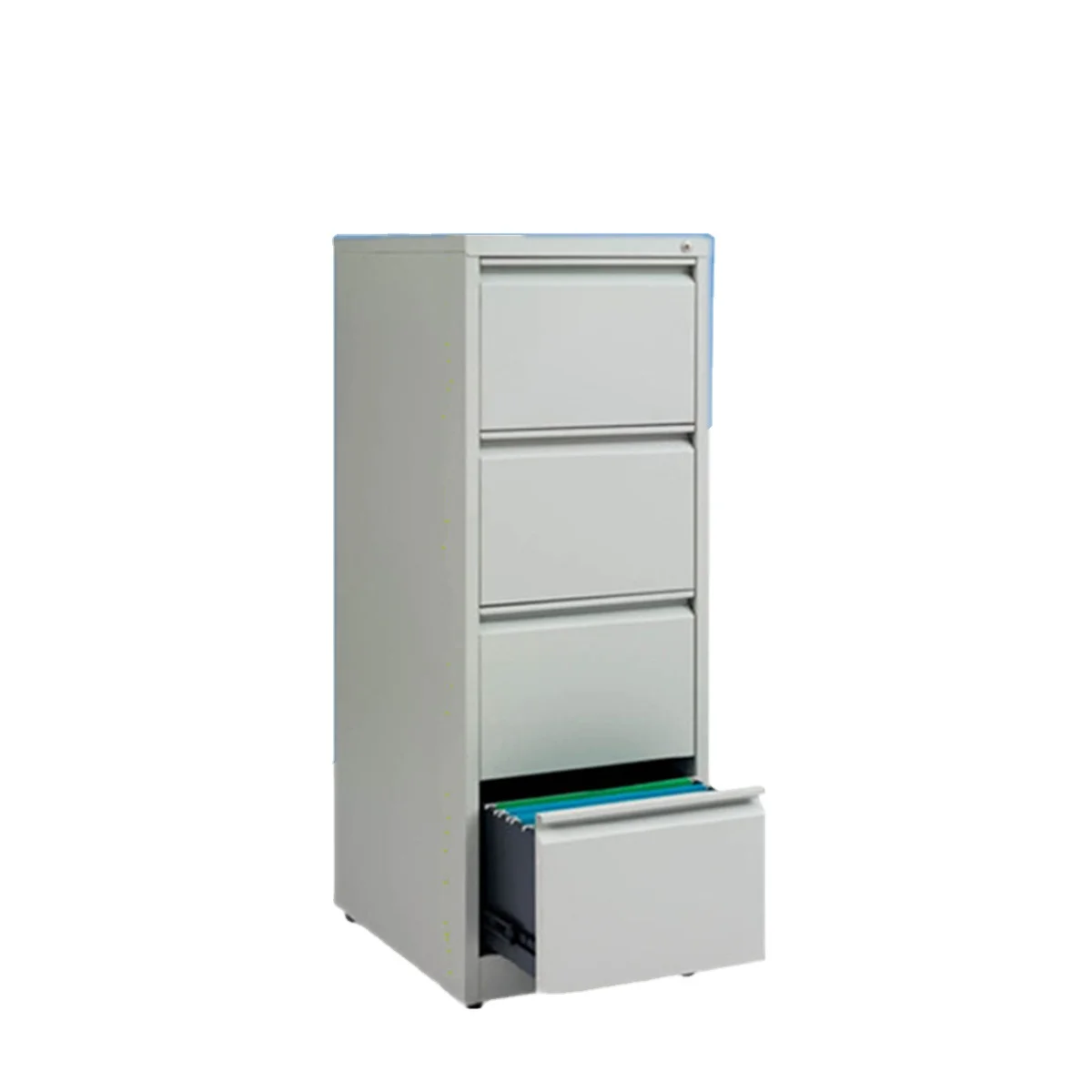 KD Black Color Filing Almirah Cabinet Steel Tambour Door Cupboard