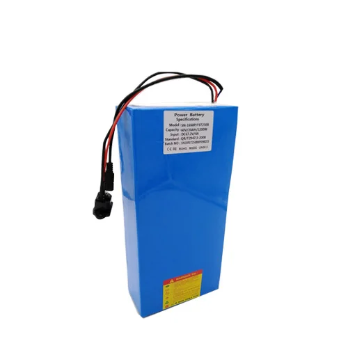 Free shipping no tax High quality long cycle life safe NCM 14S4P 52V 20ah scooter battery