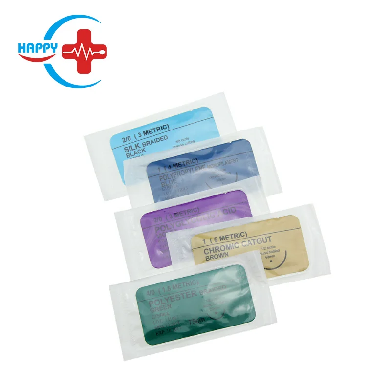 
HC-K041 Cheap price medical disposable sterile surgical sutures 