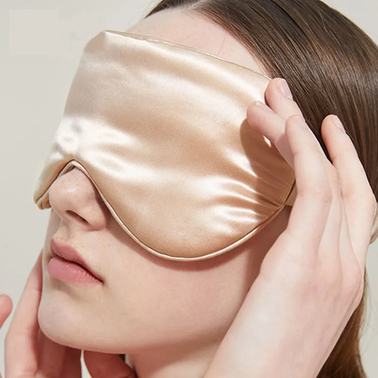 Шелковая наволочка с логотипом под заказ, наволочка и маска для глаз из 100% шелка тутового шелкопряда, наволочка, шелковая маска для сна