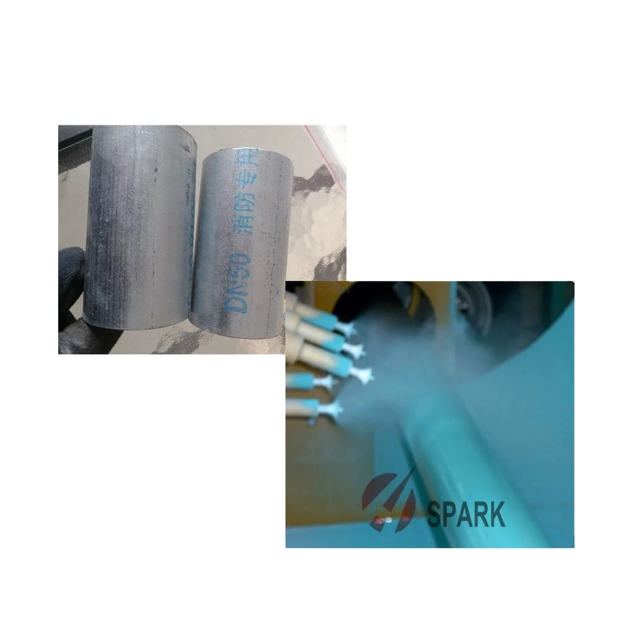 Rich Znic super Black Chrome Effect gold smoke grey blue red  pink purple rose gold  cooper  fluorescent yellow Powder Coating