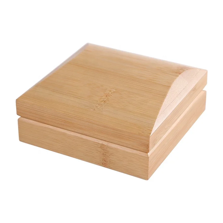 Factory OEM customization Bamboo cosmetic packaging eye shadow palette packaging box
