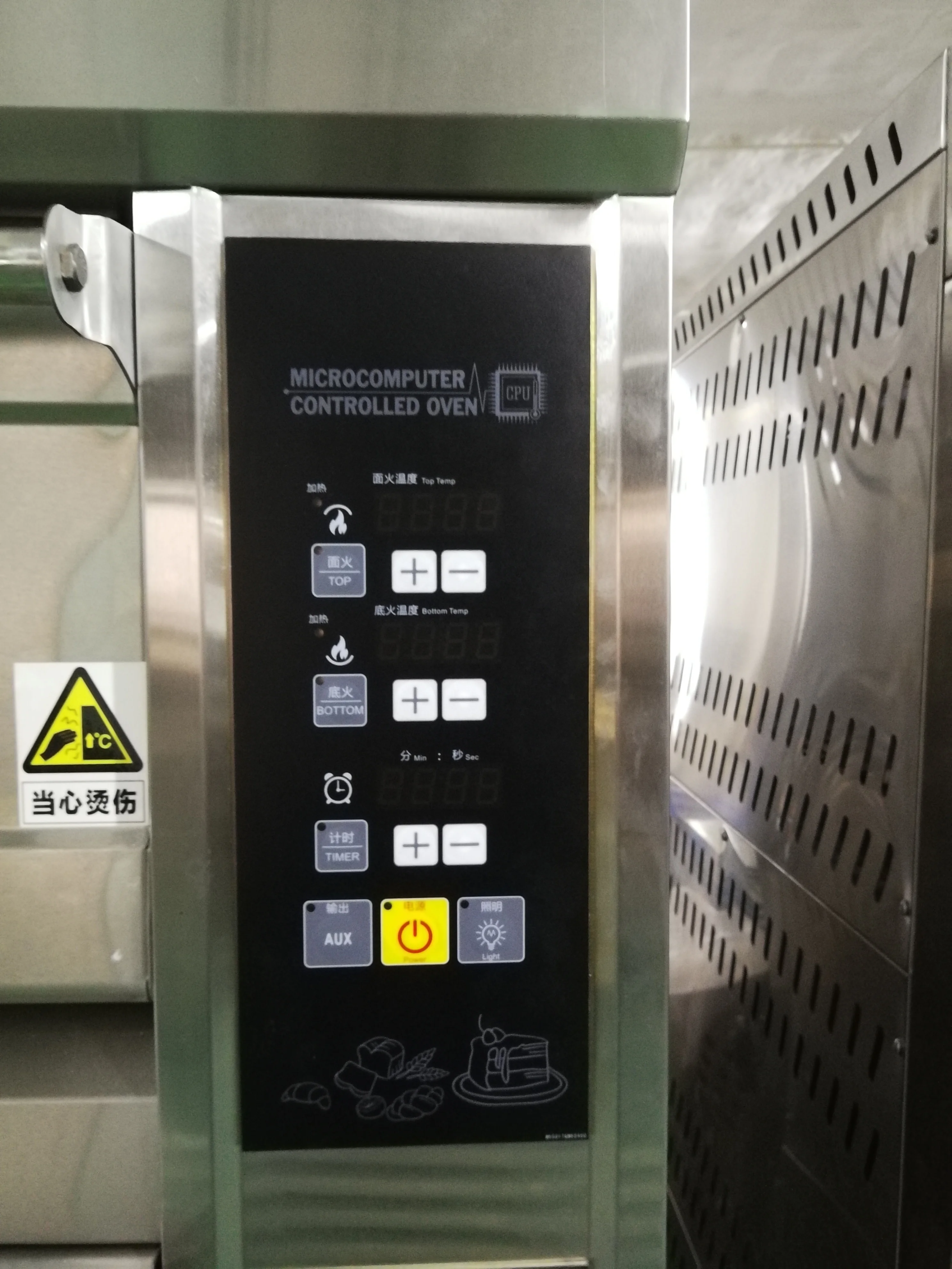 Chinese Professional Commercial Kitchen Equipment Hot Sale Price 2 Deck 4 Tray 13200W Stainless Steel Electric Pizza Oven