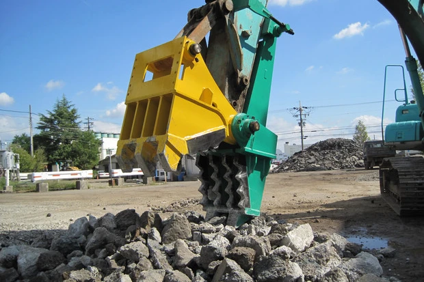 CAT308 construction crusher machine concrete breaker