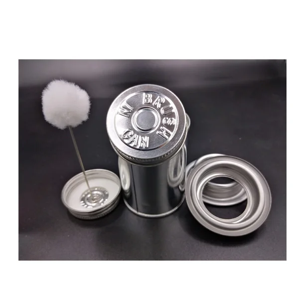 Standard Size 4OZ 8OZ 16OZ 32OZ Empty Metal tin can for PVC CPVC Glue Adhesive Packing with Brush