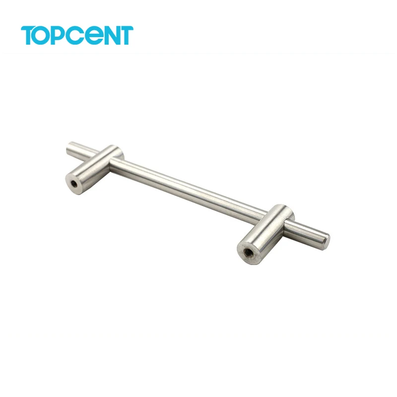Topcent Stainless Steel T Bar Handles Furniture Kitchen Wardrobe Cupboard Drawer Cabinets Door Pulls Handle