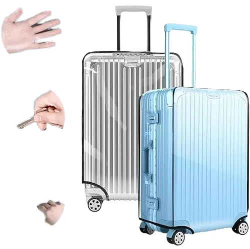 Clear PVC Luggage Cover High Quality Dust-proof Waterproof Suitcase Cover Luggage protection Cover