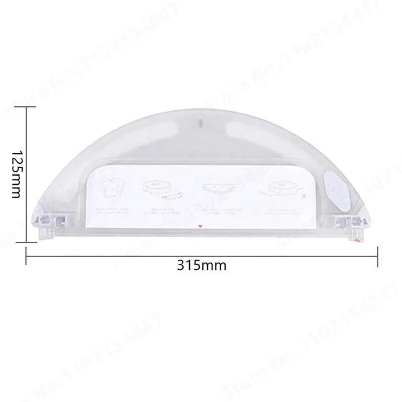 Подходит для Xiaomi Roborock S50 S51 S55 Сменные моющиеся детали пылесоса с резервуаром воды