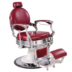 Роскошный Винтажный Золотой парикмахерский стул Yapin для мужчин по оптовой цене