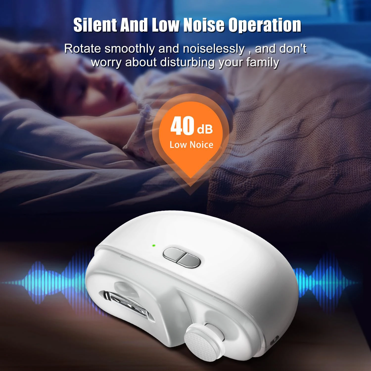 Rechargeable Automatic Electric Nail Trimmer Kids Nail Cutting Electric Nail Clipper With Led Light