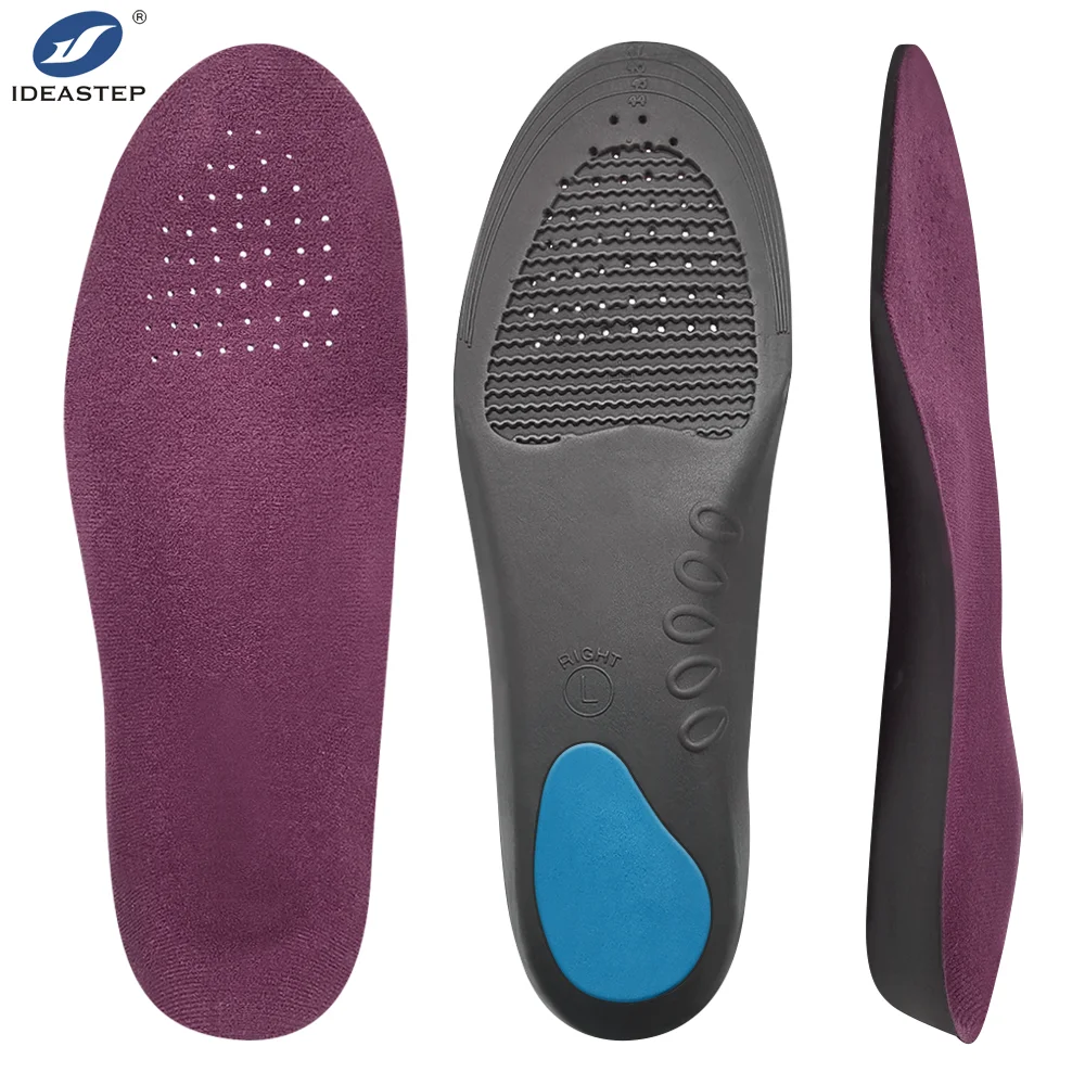 Flats-Footed Suede nsoles Pain Relief Flat Feet For Shoes Functional Heels Orthopedic Orthopedig Accessories Heel With Gel Pad