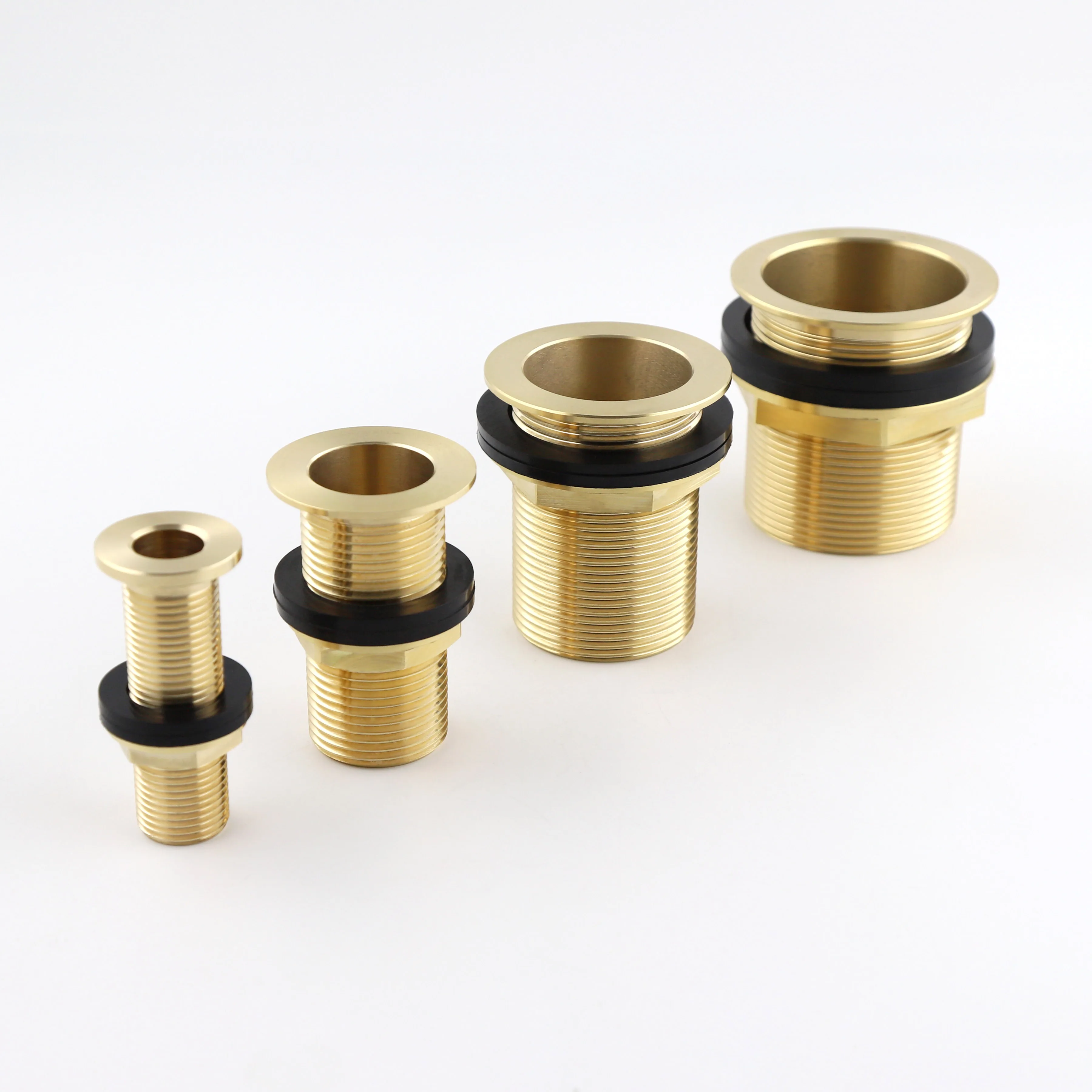 Soild Brass Water Tank Connector Bulkhead Fitting, tank fittings