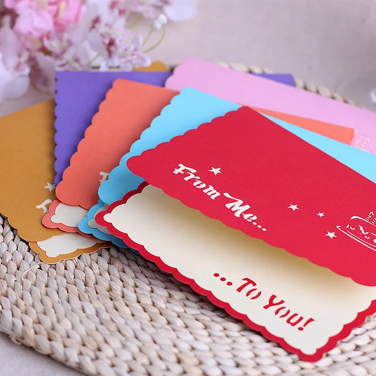 Happy Birthday Card For Girl Kids Wife Husband 3D Birthday Cake Pop-Up Greeting Cards Postcards Gifts With Envelope