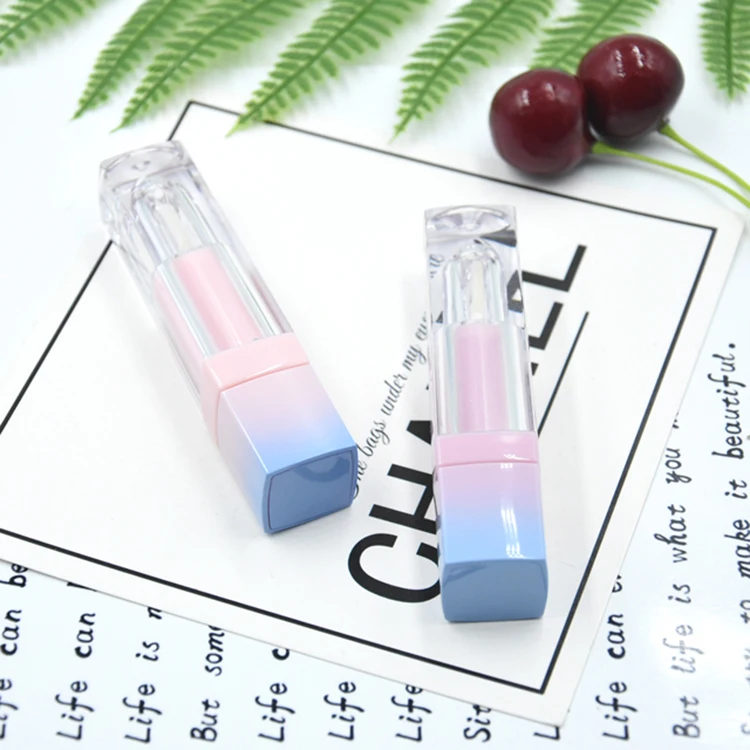 In Stock 5ml Empty Pink Blue Lip Gloss Tubes Cosmetics Packaging Liquid Lipstick Containers Bottles