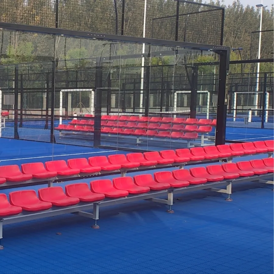 Durable Padel Court Seating Football Stadium Seats Stadium Seat