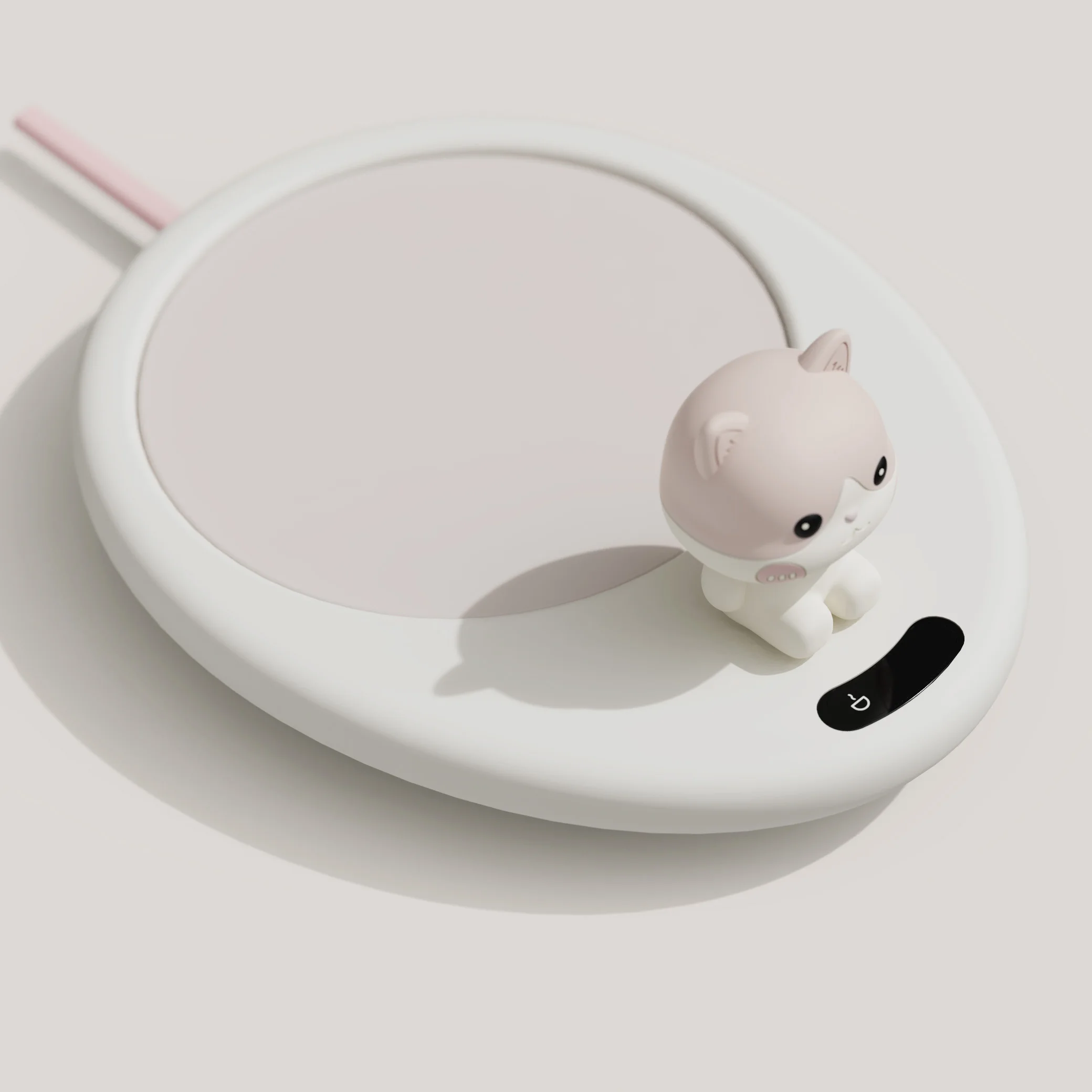 Portable usb electric tea coffee cup warmer heater