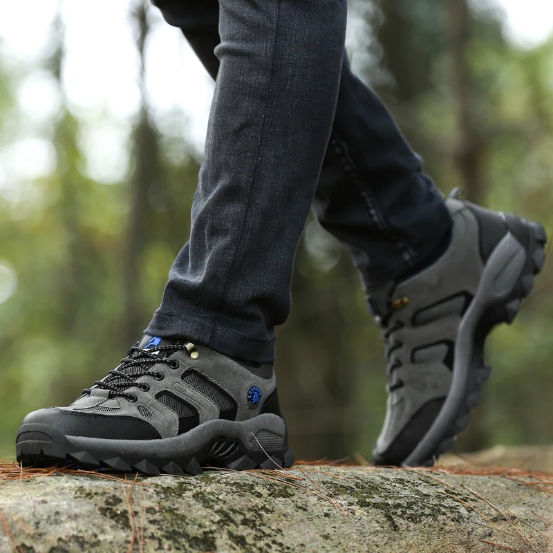 Обувь для отдыха, походов, спортивная обувь для походов, водонепроницаемая Зимняя Теплая мужская обувь для походов
