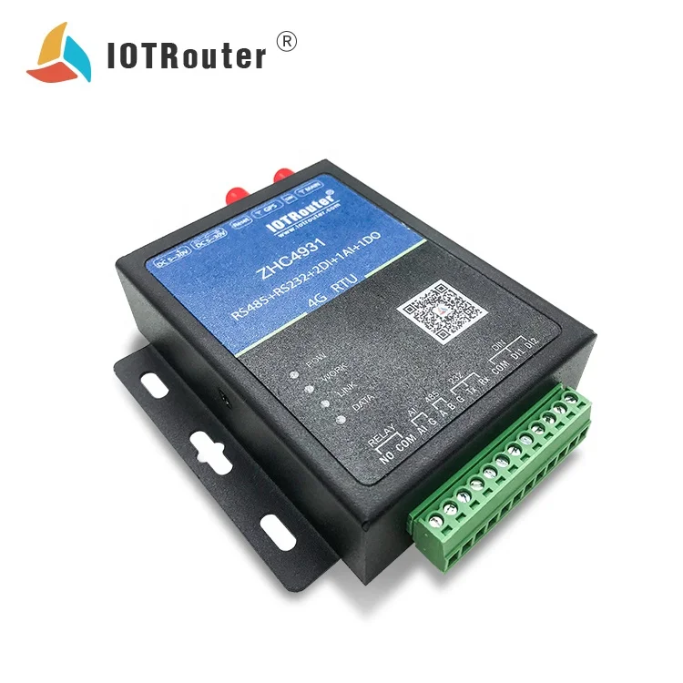 OEM rtu модем ZHC4931 4g gsm sms контроллер wifi DTU датчик уровня горячей воды IOT маршрутизатор lte rs485 mqtt 132 завод