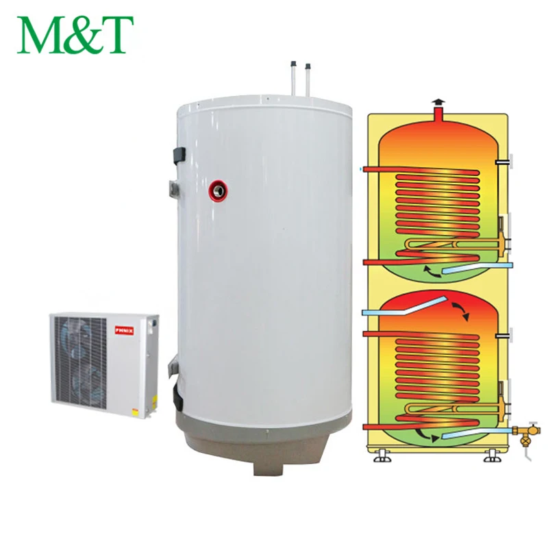 Professional manufacture air source pompa di calore buffer tank for heat pump warmepumpe hygienic tank 400l