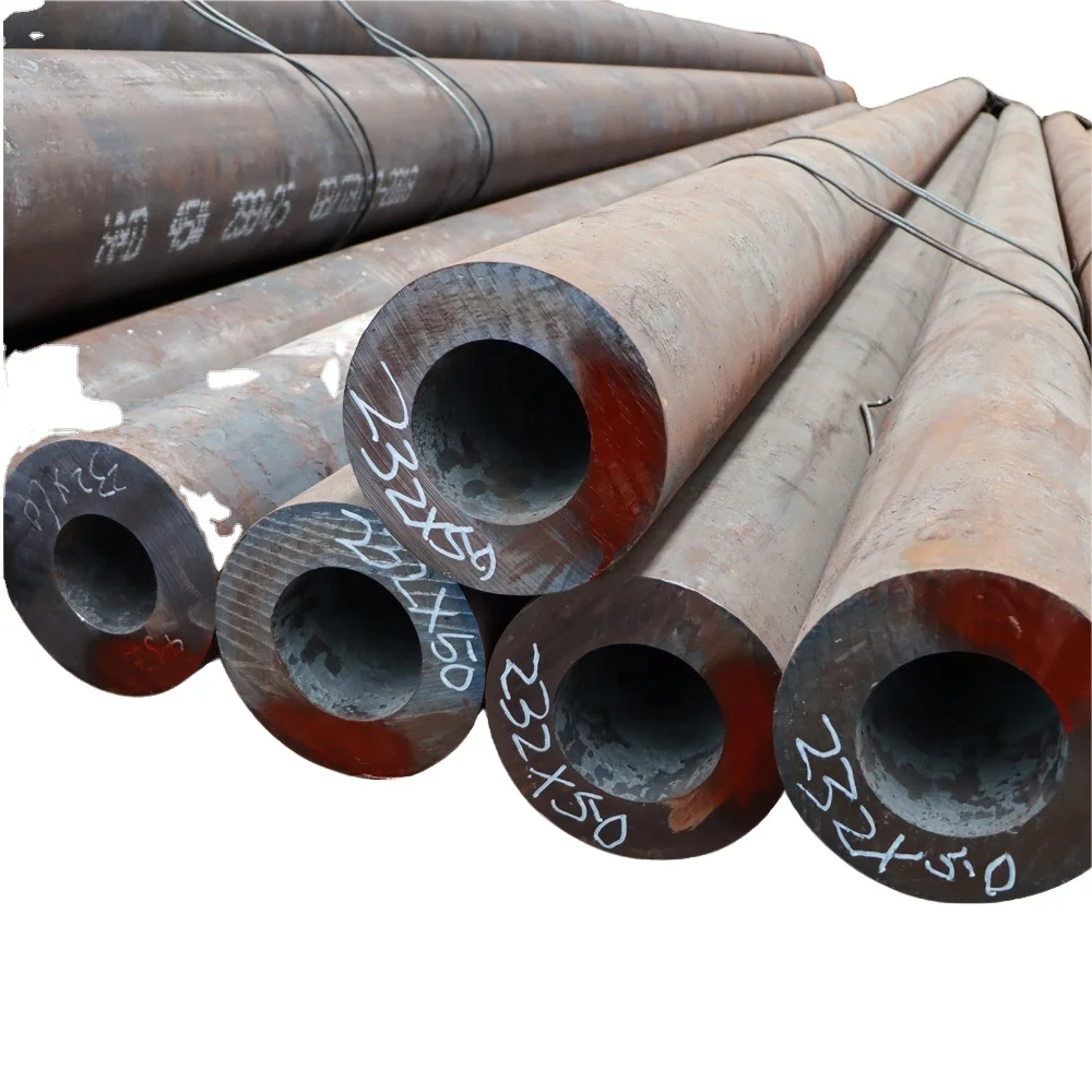 AISI 4140 cold drawn and hot rolled  alloy seamless steel pipe